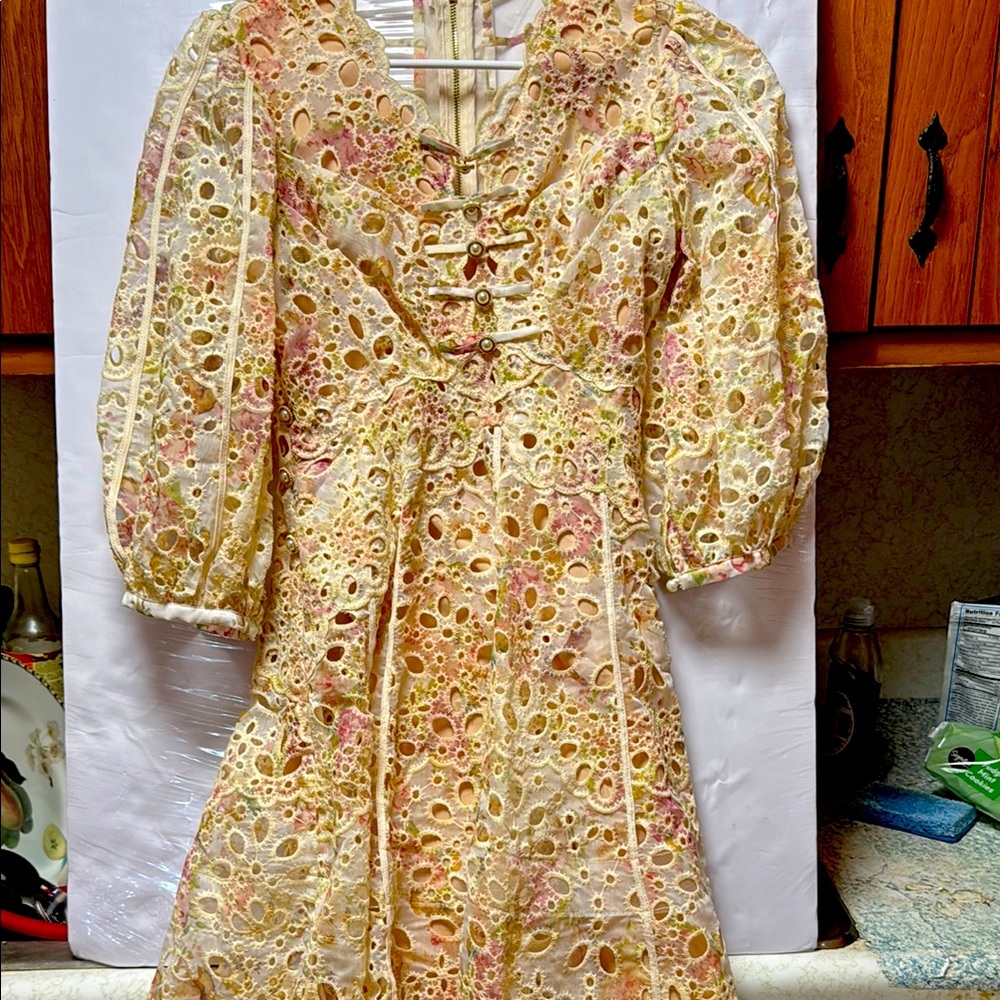Floral Lace Kids Dress